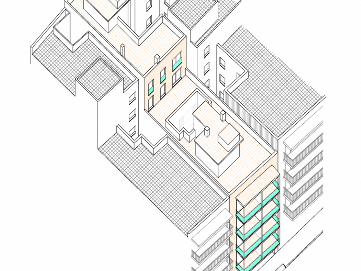 Edifici d'habitatges al Carmel